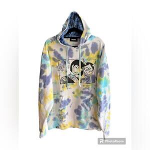 tokidoki demonized pullover tie dye hoodie